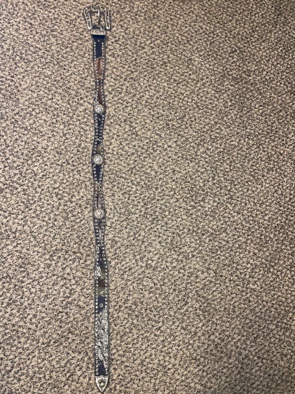Blazin Roxx Rhinestone Camouflage Belt - Picture 3 of 7